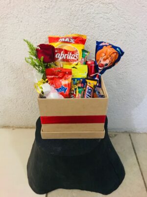 Caja MDF 22×22 cm Con Tapa DQE13