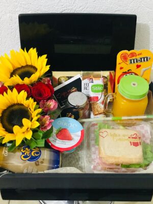 Desayuno en charola