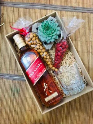 Caja de Wisky con Agarradera y Tapa Lisa DQE30