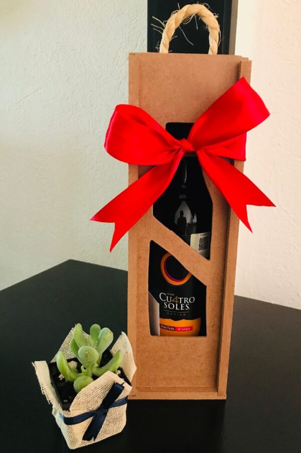 Caja Individual de Vino DQE32 - Imagen 2